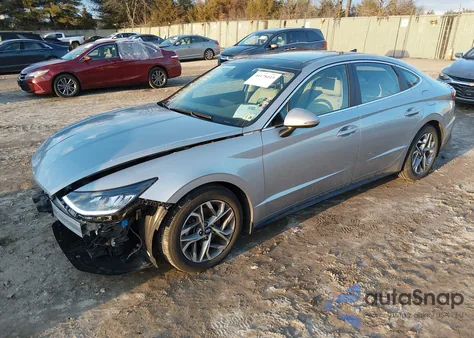 2021 Hyundai Sonata Sel из США, поврежденный, VIN 5NPEF4JA0MH097096